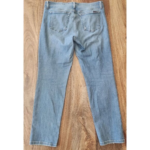Joe's Jeans Womens 28 Light Blue Distressed Ripped Skinny Stretch Denim Ripon - Picture 6 of 10